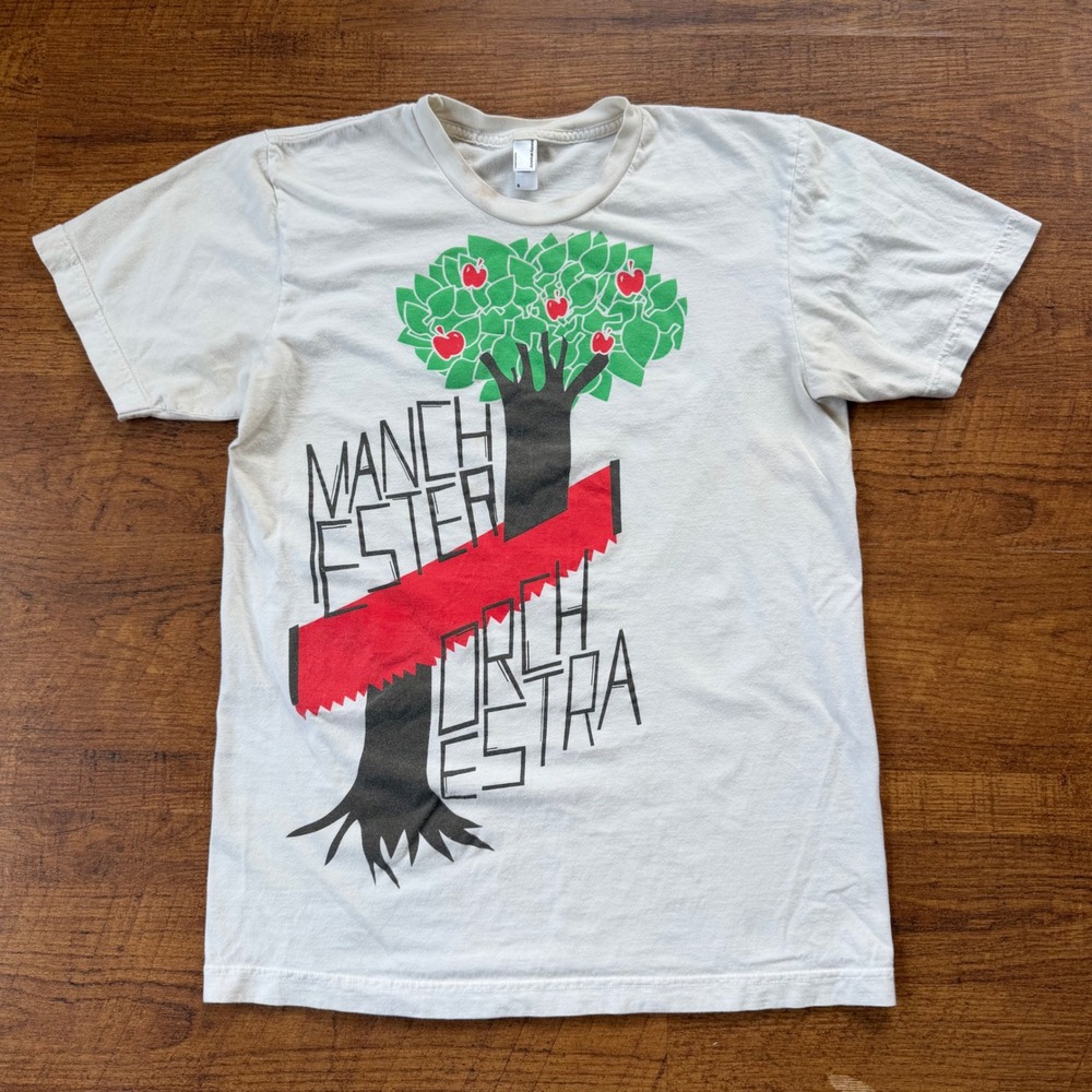American Apparel | Manchester Orchestra Band Tee Indie Rock White Small
